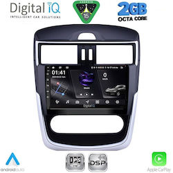 Digital IQ Auto-Audiosystem für Nissan Tiida 2013-2023 mit Klima (Bluetooth/USB/Eingebautes Wi-Fi / 3G/GPS/Apple CarPlay/Android Auto) mit Touchscreen 10.1"