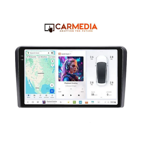 Carmedia Cmdu8095-5 Pro Plus Таблет 9.5'' Фабричен Ford 2007-2011