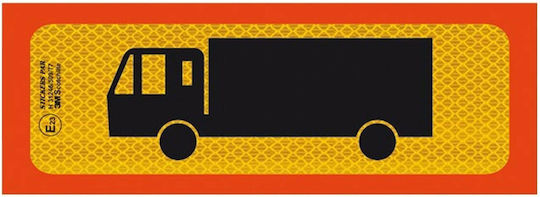 3m Reflektor Selbstklebendes 'Einzel LKW' 50x20cm 3m 003221-211
