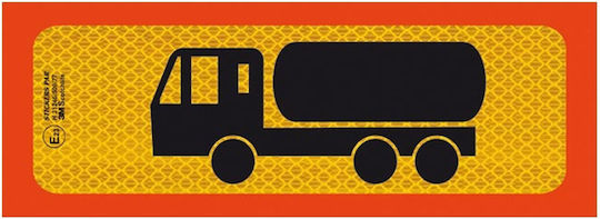 3M Reflektor Selbstklebend Für LKW-Lastwagen 'Dreiseitenkipper' 50x20cm 3M 003221-313