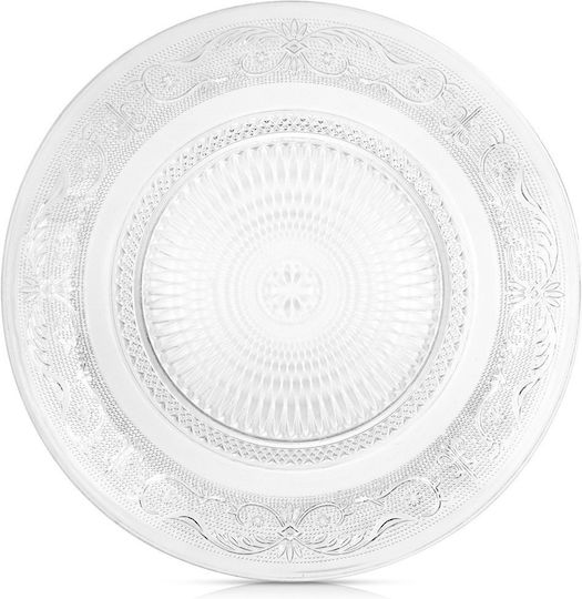 Vilde Πιάτο Ρηχό Γυάλινο 25cm