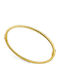 Vogue Women's Handcuff Bracelet Gold Plated Silver 6cm