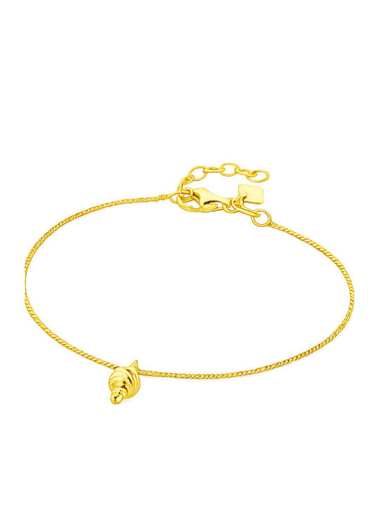 Vogue Damentäuber Armband aus Vergoldetem Silber