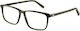 El Greco 9342 C1 Men's Acetate Square Prescription Eyeglass Frames Black