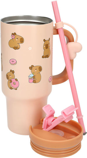 Kids Cup Penfection To Go Cup Metal Beige 470ml