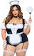 Plus Size Στολή French Maid 3xl/4xl Leg Avenue Frenchie