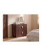 Chest of Drawers for Bedroom from Wood & Metal Berwyn 3469 Dark Brown 80x40x85cm