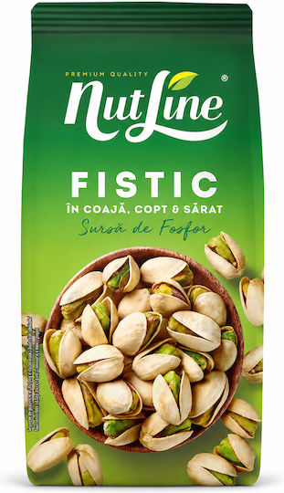 Nutline Fistic În Coajă Prăjit Sărat Gust Intens Crocant 200g