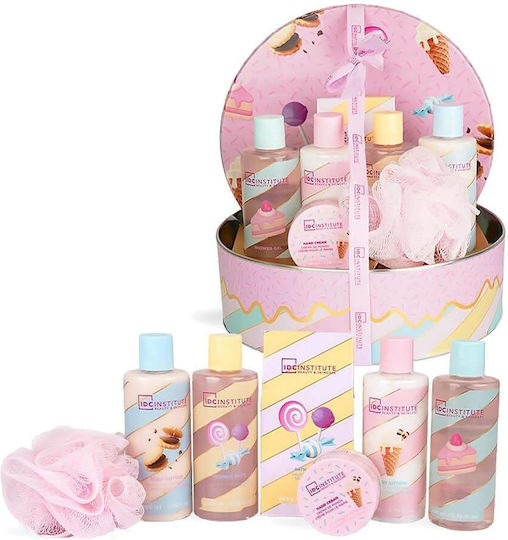 IDC Institute Petits Delices Skin Care Set for Moisturizing & Body Cleaning 8 Pieces