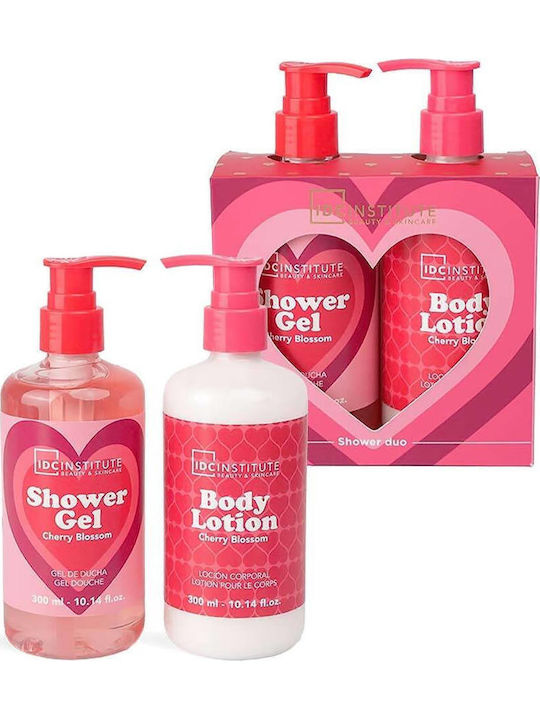 IDC Institute Cherry Kisses Hautpflege-Set für Feuchtigkeitsspendung & Körperreinigung Cherry Blossom 2 Menge IDC Institute Cherry Kisses Hautpflege-Set für Feuchtigkeitsspendung & Körperreinigung Cherry Blossom 2 Menge