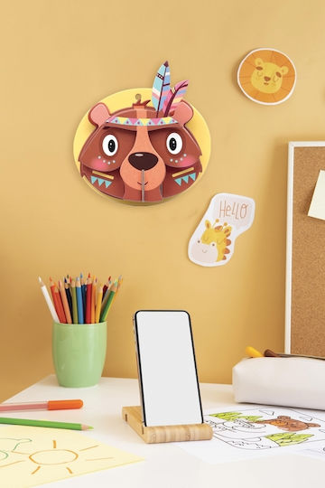 Graine Creative Детски Декоративен Стикер За Стена 3D 23.3x1.3см Graine Creative Детски Декоративен Стикер За Стена 3D 23.3x1.3см