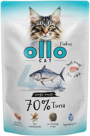 Ollo No.4 Nasses Katzenfutter mit Thunfisch ohne Getreide 85gr