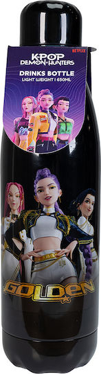 Blue Sky Kinder Trinkflasche K-Pop-Dämonenjäger mit Stroh Mehrfarbig