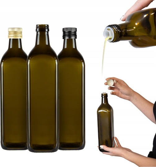 Bimberek Set De Dozatoare Pentru Ulei Și Oțet Din Sticlă Cu Flux 750ml