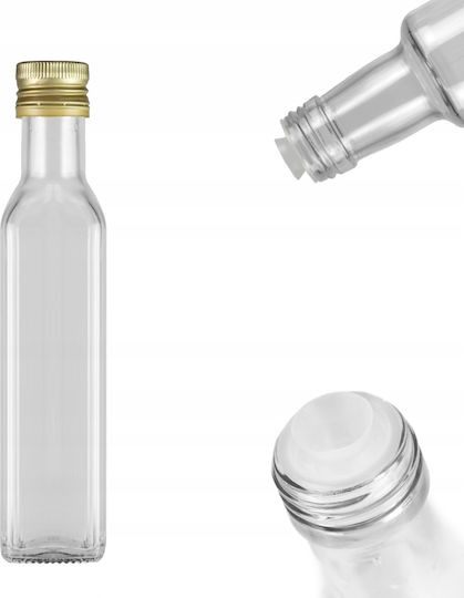 Bimberek Cutie De Ulei Din Sticlă Cu Flux 250ml