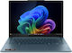 Lenovo Yoga Slim 7 14AKP10 14" OLED FHD+ (Ryzen AI 300 Series-7 345/32GB/1TB SSD/W11 Home) Tidal Teal (GR Keyboard)