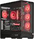Actina Gaming Desktop PC Ryzen 5-5600/16GB DDR4/500GB SSD/GeForce RTX 5060/W11 Home