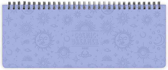 Legami Milano Kitty Bubble Tea Εβδομαδιαίο Planner 2027 Λιλά Σπιράλ