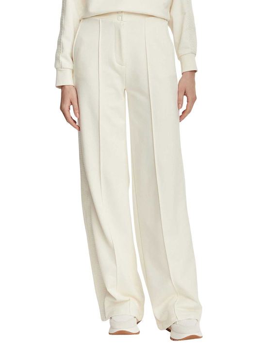 Flared Sweatpants Cream