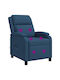 Relax Armchair Massage Blue 66x95x100cm