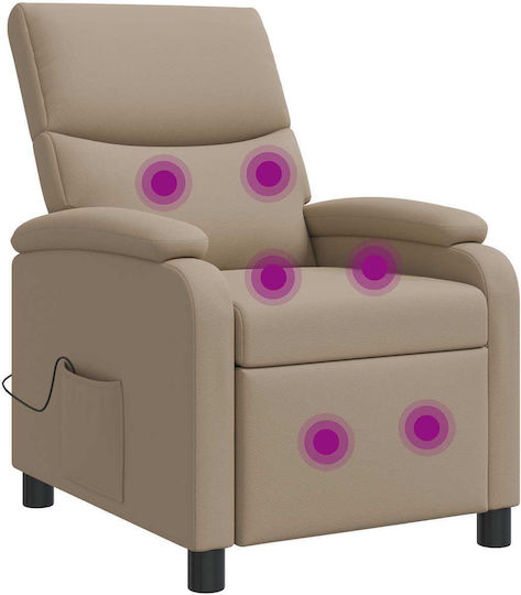 Relax Massage Sessel Kaffeebraun 66x95x100cm
