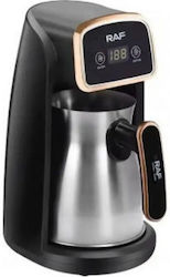 Raf R.156 Raf-Dka-6Wa Electric Greek Coffee Pot 600W with Capacity 300ml Black Raf R.156 Raf-Dka-6Wa Electric Greek Coffee Pot 600W with Capacity 300ml Black