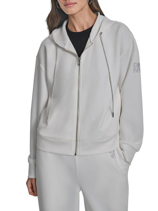 DKNY Γυναικείο Φούτερ Ivory