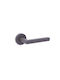 Convex Front Door Lever With Rosette Pair Oil 2095RAUS31S31