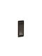 Convex Middle Door Lever Matte Black 1555PSS19S19