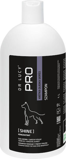 Dr Lucy Shine Hundeshampoo für kurzes Haar 1l