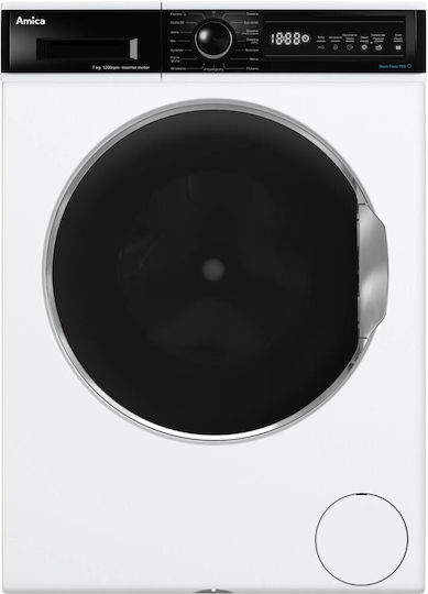 Amica Mașină de spălat rufe 7kg 1200 rpm WA3S712ALiSHB