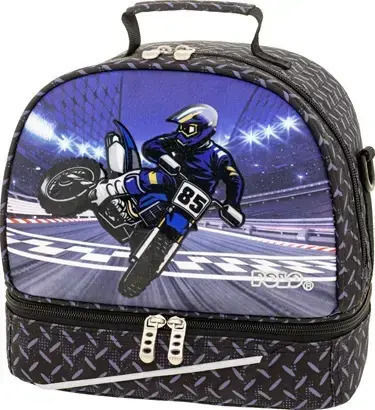 Polo Kid’s Fun II Schulische Lunch-Tasche Motocross
