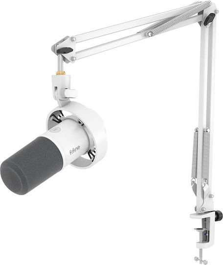 Fifine K688CT Δυναμικό Μικρόφωνο για Φωνητικά σε Λευκό Χρώμα