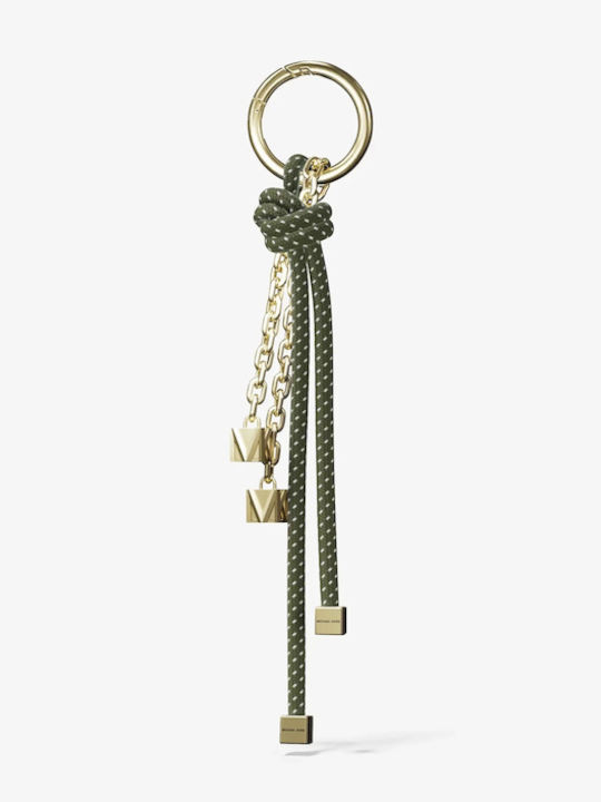Michael Kors Gold-tone Speckled Cord Bag Charm ...