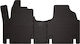 Rubber Car Mats Fiat Scudo I Van 1994-2006 Black Fitted