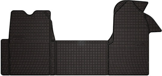 Gummi Auto Fußmatten Renault Haupt-Master II Fl Van 2003-2010 Schwarz Passgenau