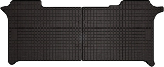 Rubber Car Mats Mercedes Crafter Ii Van 2nd Row 2016 Black Fitted