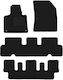 Covorașe Auto Velur Negru Citroen C4 Grand Picasso Ii Minivan 7 Locuri 2013-2019
