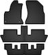 Gummimatten 3 Reihen 7 Sitze Citroen C4 Picasso I Minivan Von 2006 Bis 2013
