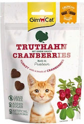 Gimcat Crunchy Snacks Turkey Cranberry – Cat Treat – 50g