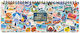Legami Milano Travel Stickers Седмичен Планер 2027 Спирала 10.2x27.2см