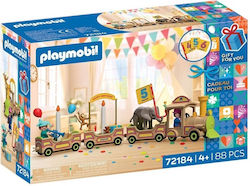 Playmobil Подарък за вас Влакче за рожден ден за 4-годишни