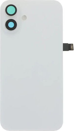 iPhone 16 Plus Original Genuine From Apple Battery Door + Back Camera Lens Bezel Replacement White