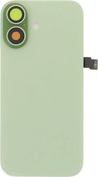 Genuine Apple Iphone 17 Capac baterie ansamblu ramă lentilă cameră verde salvie Genuine Apple Iphone 17 Capac baterie ansamblu ramă lentilă cameră verde salvie