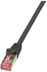 LogiLink CQ2023U U/UTP Cat.6 Καλώδιο Ethernet 0.5m Μαύρο LogiLink CQ2023U U/UTP Cat.6 Καλώδιο Ethernet 0.5m Μαύρο