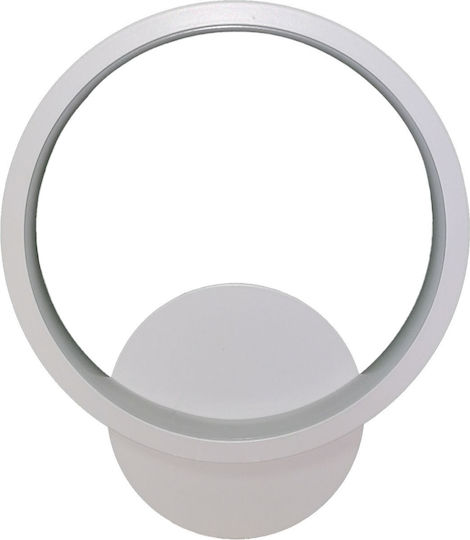 Atman Lampa De Perete Cu LED Integrat Și Comutator Alb