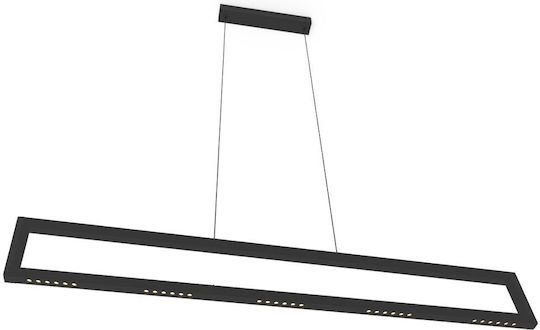 Luma Adjustable Black LED Ceiling Light with Warm White Light