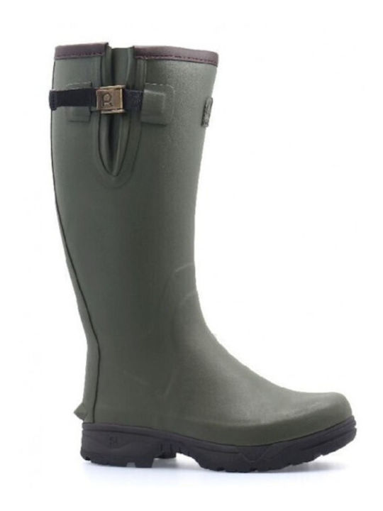 Rouchette Veneur Neo Zip Waterproof Hunting Boots Brown Marron