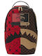 Sprayground School Backpack Junior High-High School with Water Bottle Holder Reverse Half Split Backpack 27 x 15 x 45cm