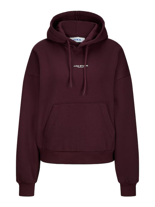 Jack & Jones Дамски Суитшърт Бордо